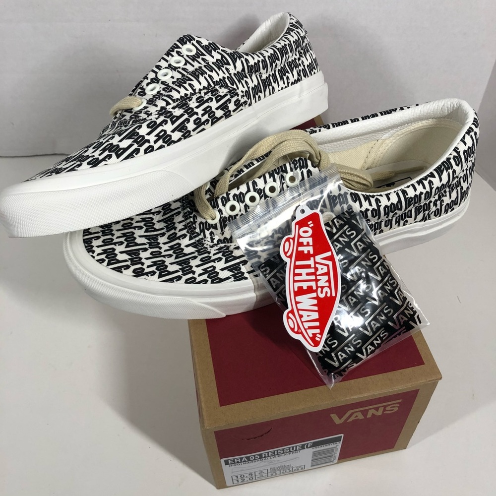 Brand New Fear of God ERA 95 Vans size 10.5